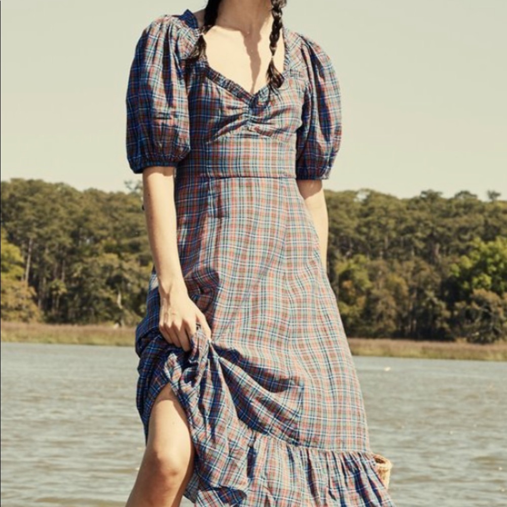 ISO Doen Adobe Plaid dress small or medium
